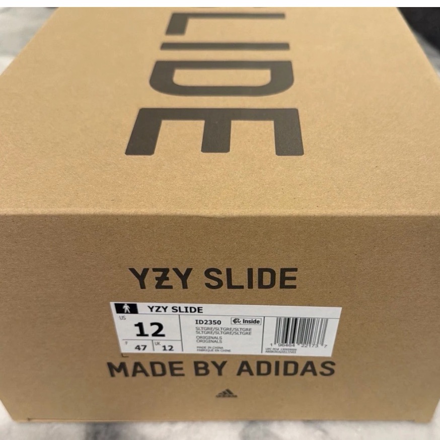 Adidas Yzy Slide Box Only